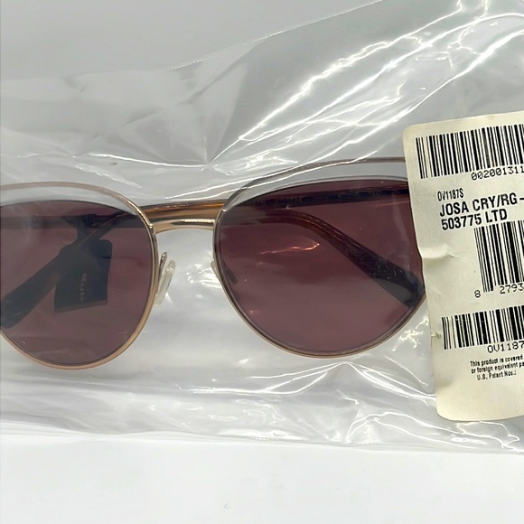 Oliver Peoples OV1187S-0857 JOSA Clear, Rose Gold, Damson main image 6